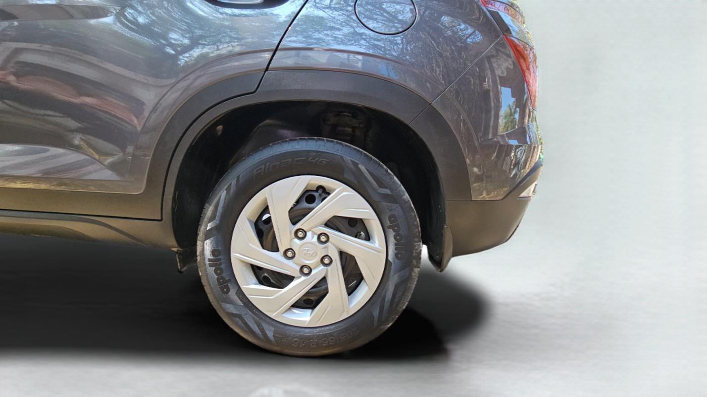 2021 Hyundai Creta E 1.5 DIESEL, Diesel, Manual, 21,610 km, Left Rear Wheel