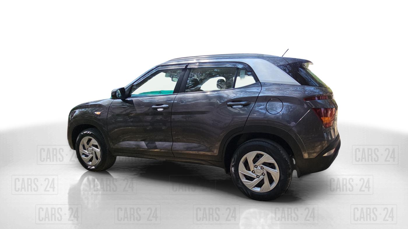 2021 Hyundai Creta E 1.5 DIESEL, Diesel, Manual, 21,610 km, Left Back Diagonal