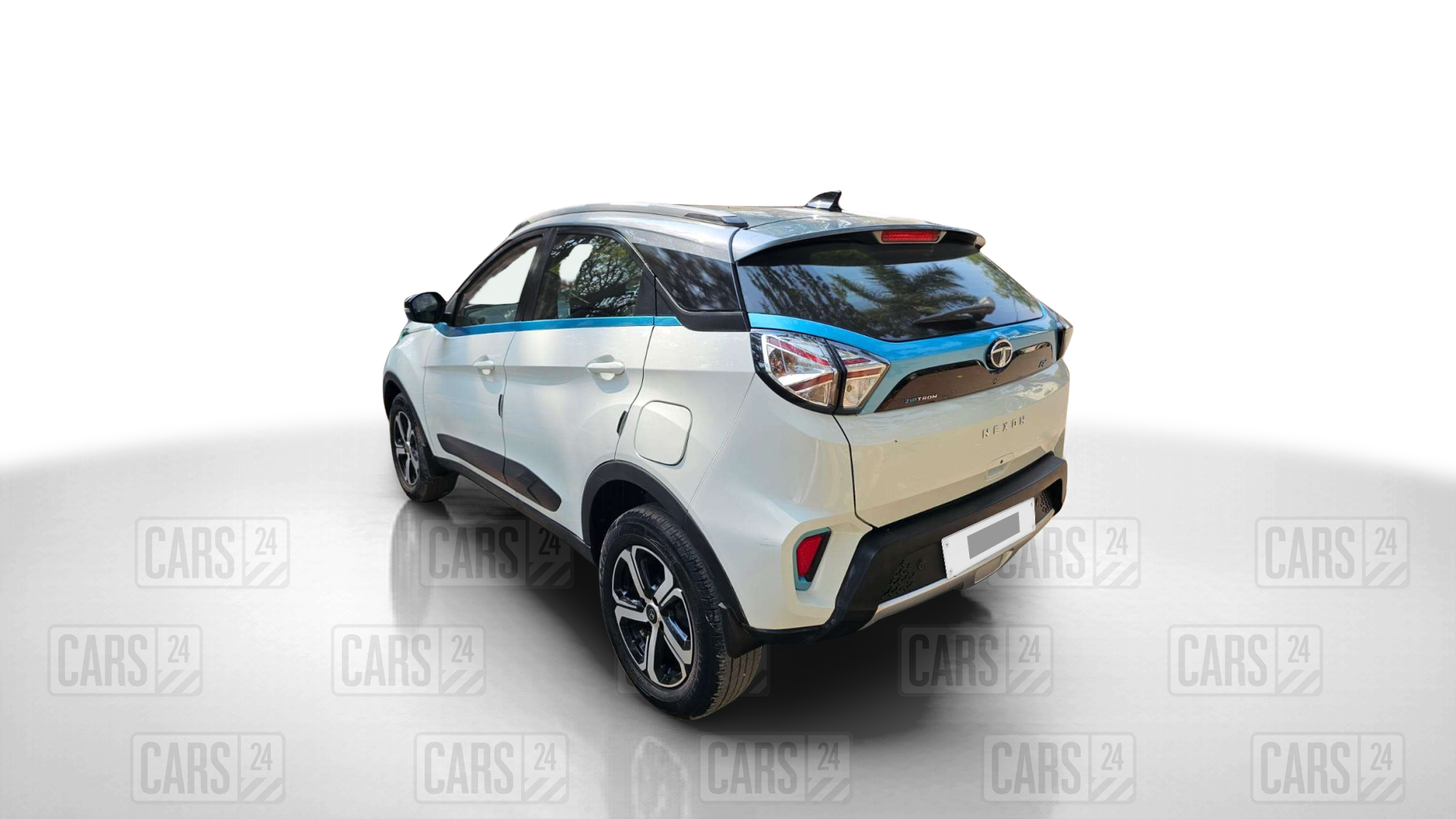 2021 Tata NEXON EV XZ PLUS, Electric, Automatic, 62,342 km, Left Back Diagonal