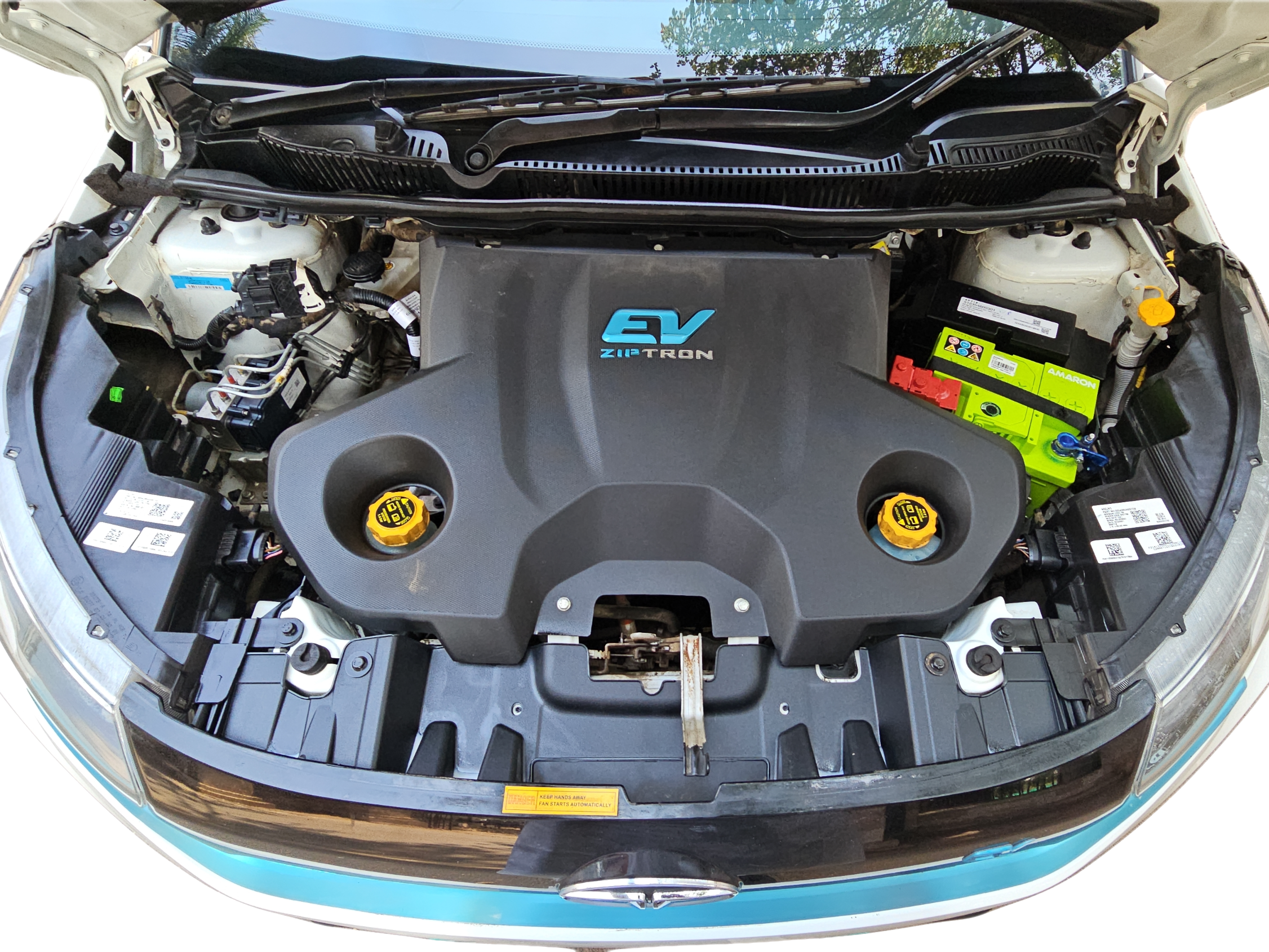 2021 Tata NEXON EV XZ PLUS, Electric, Automatic, 62,342 km, Open Bonnet