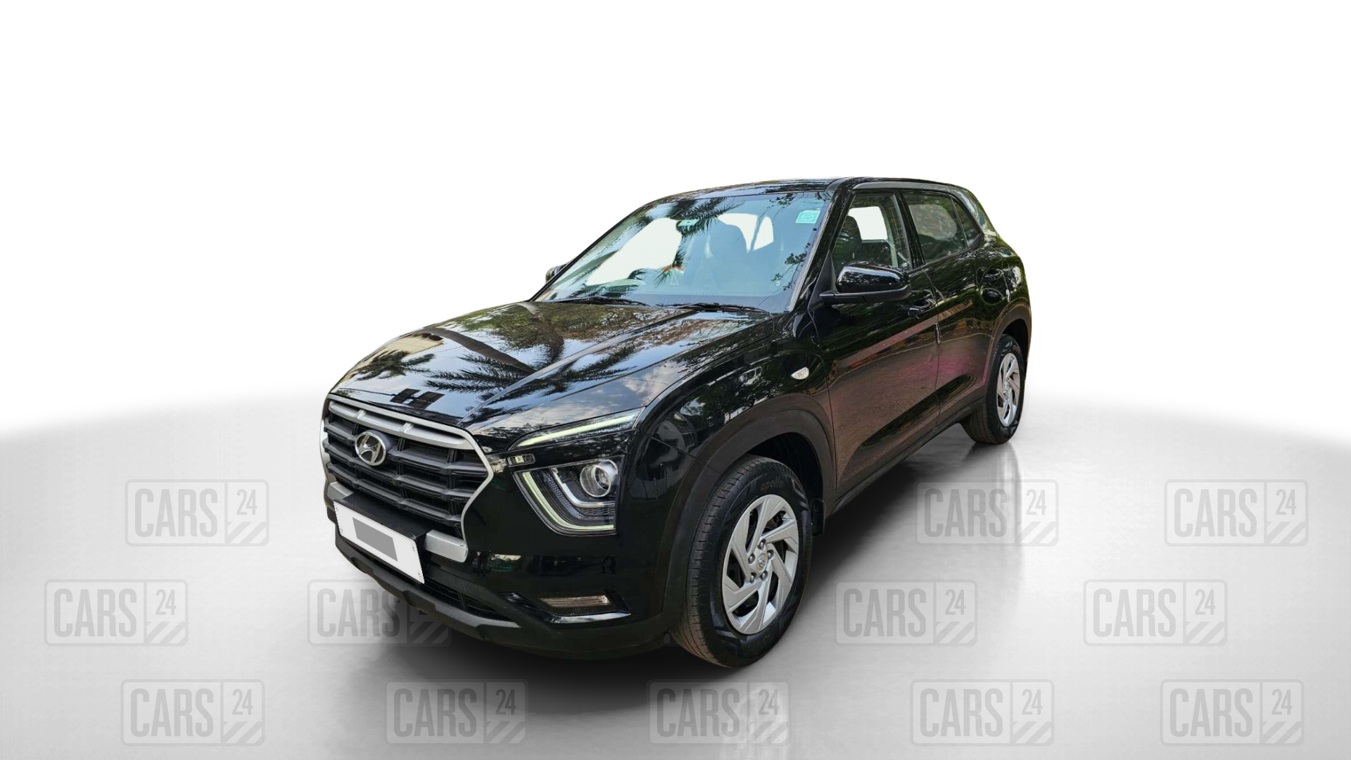 2022 Hyundai Creta E 1.5 DIESEL, Diesel, Manual, 75,918 km, Left Front Diagonal