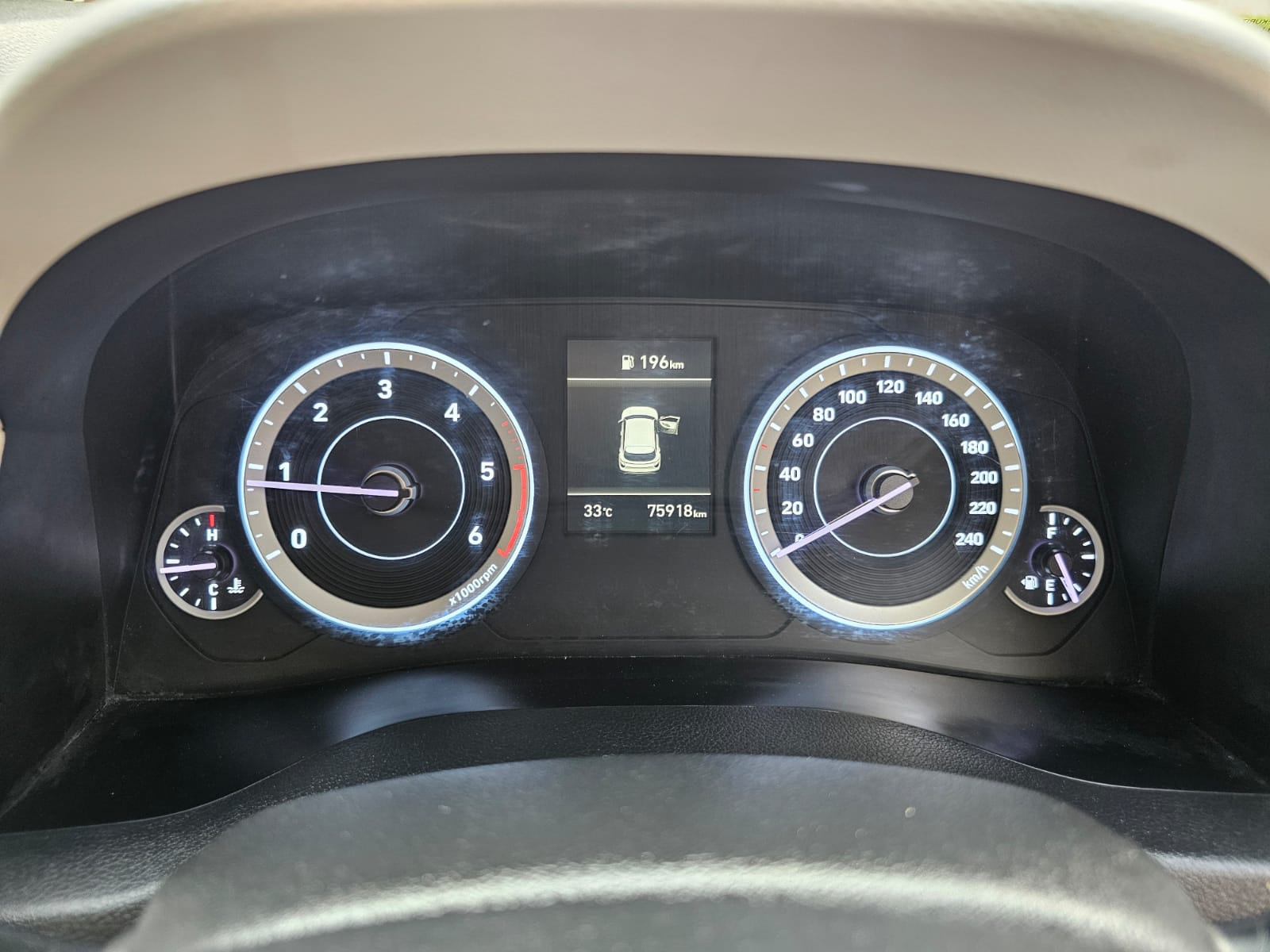 2022 Hyundai Creta E 1.5 DIESEL, Diesel, Manual, 75,918 km, Odometer Image