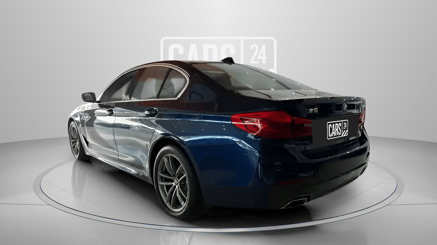 2019 BMW 5 Series 530I M SPORT, Petrol, Automatic, 52,973 km, Left Back Diagonal