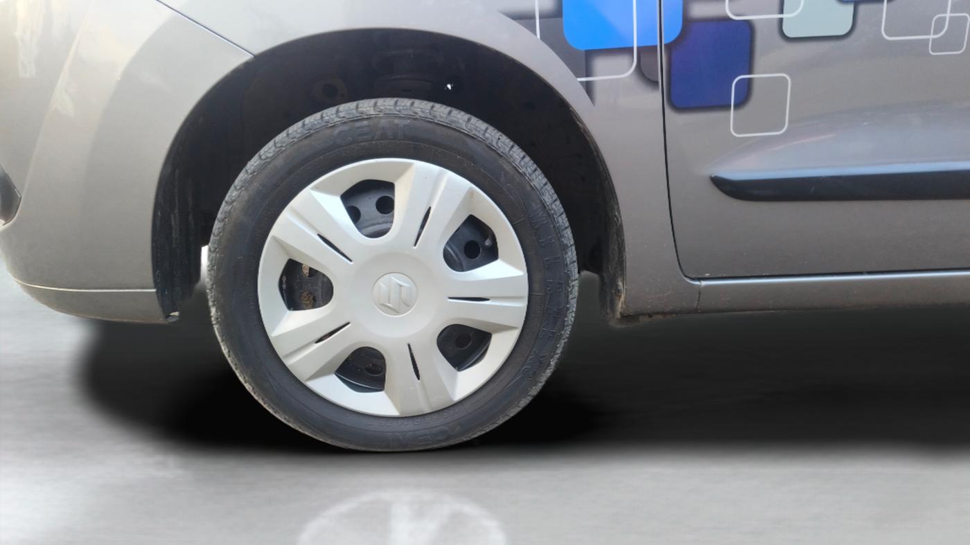 2012 Maruti Wagon R 1.0 VXI, Petrol, Manual, 23,660 km, Left Front Wheel
