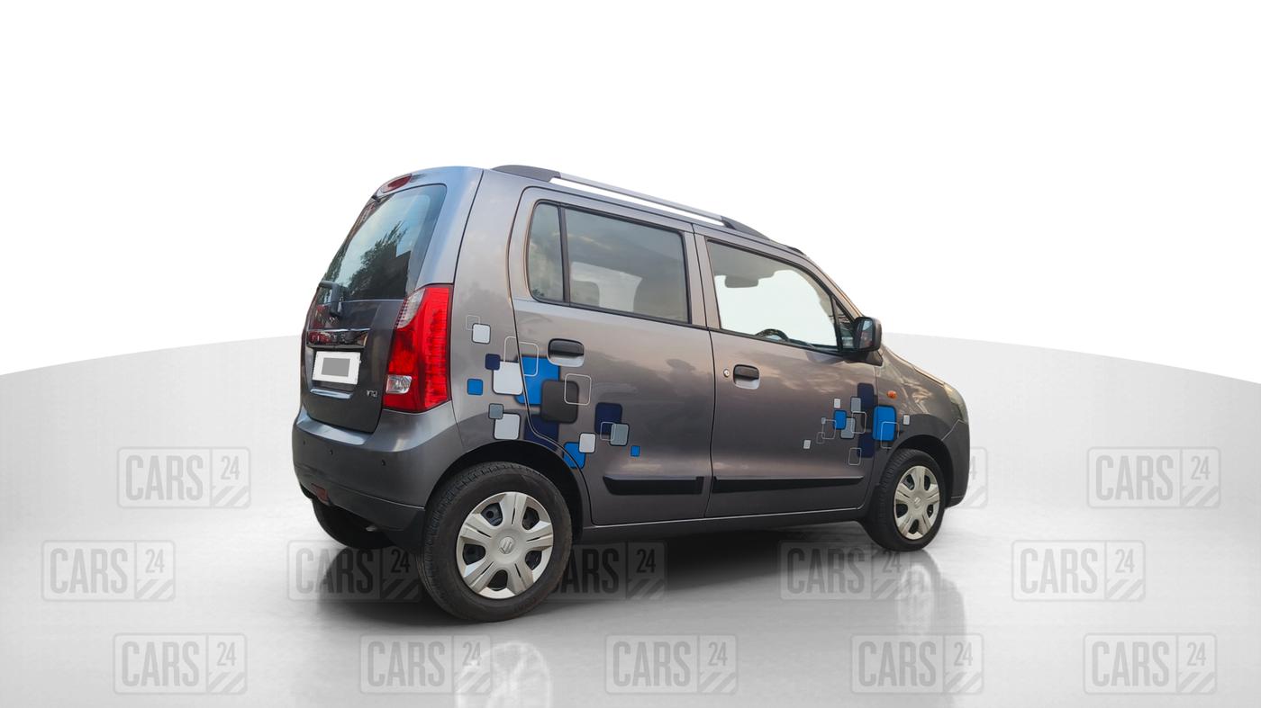 2012 Maruti Wagon R 1.0 VXI, Petrol, Manual, 23,660 km, Right Back Diagonal