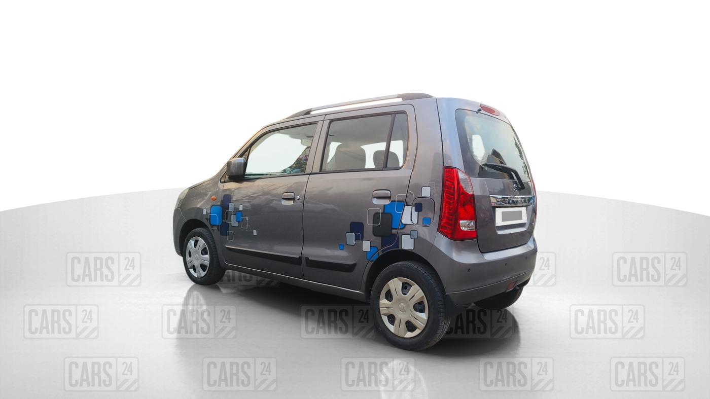 2012 Maruti Wagon R 1.0 VXI, Petrol, Manual, 23,660 km, Left Back Diagonal