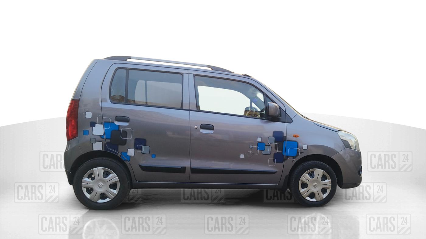 2012 Maruti Wagon R 1.0 VXI, Petrol, Manual, 23,660 km, Right Side View