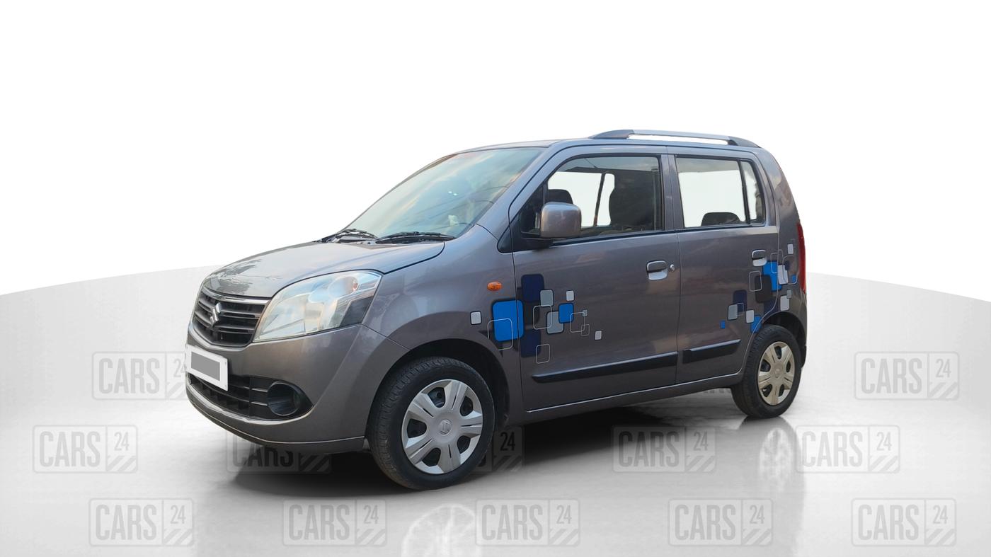 2012 Maruti Wagon R 1.0 VXI, Petrol, Manual, 23,660 km, Left Front Diagonal