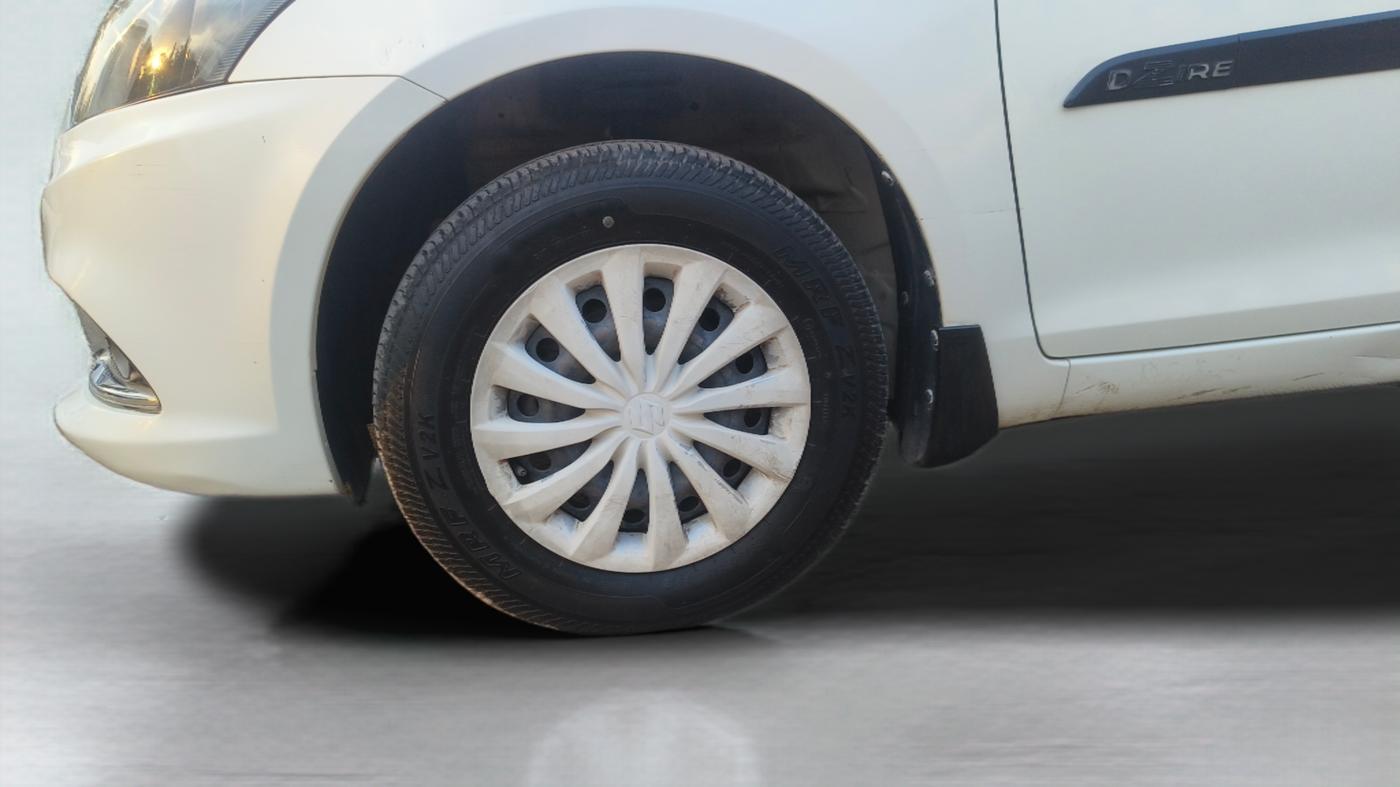 2015 Maruti Swift Dzire VXI, Petrol, Manual, 92,498 km, Left Front Wheel