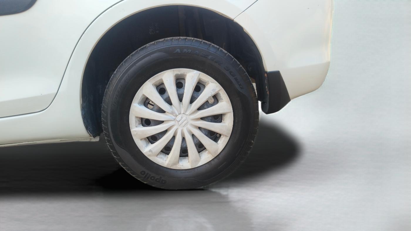 2015 Maruti Swift Dzire VXI, Petrol, Manual, 92,498 km, Left Rear Wheel