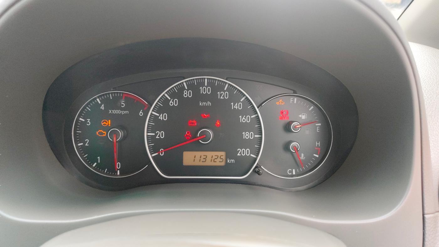 2013 Maruti SX4 VDI, Diesel, Manual, 1,13,124 km, Odometer Image