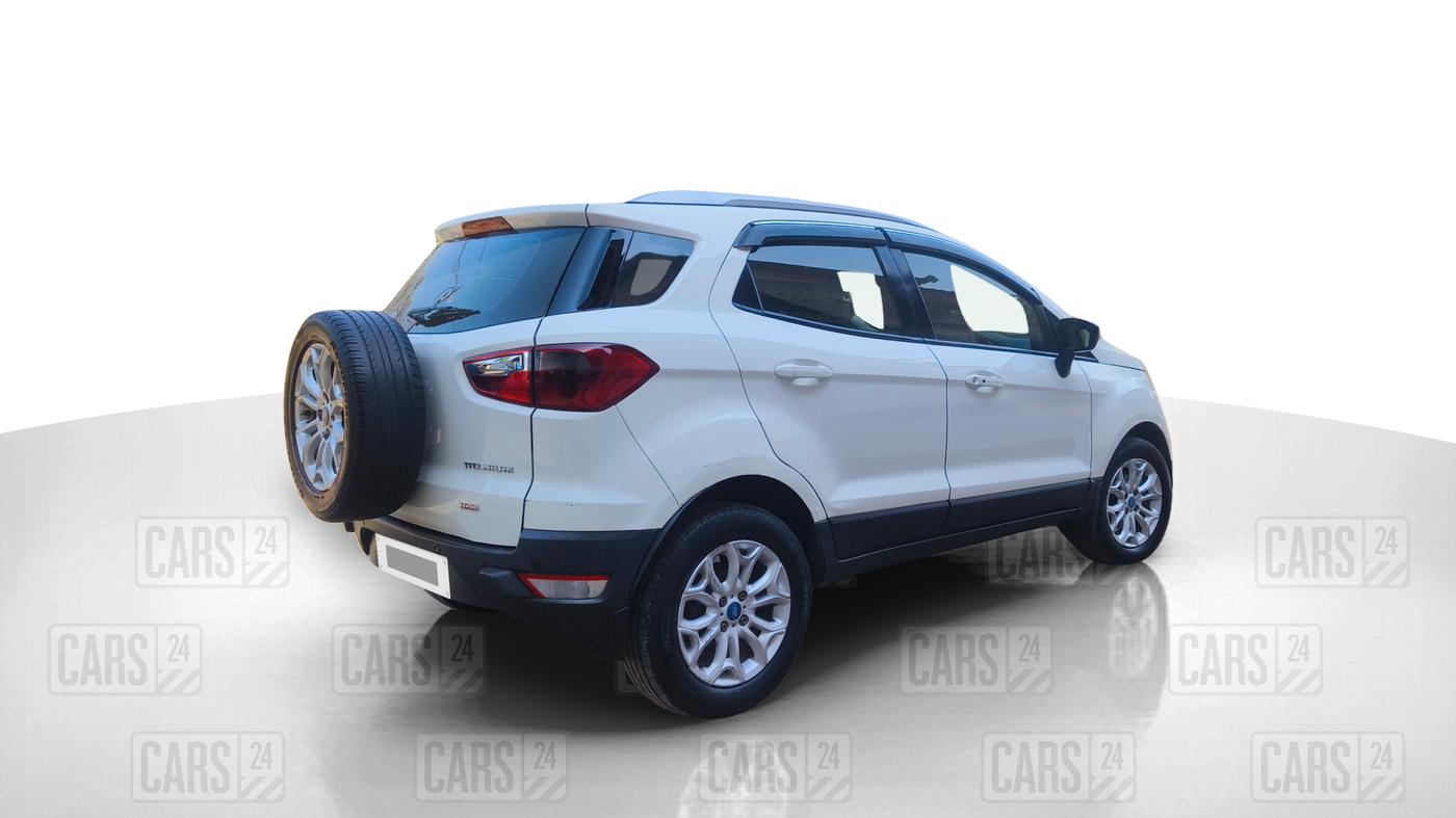 2017 Ford Ecosport TITANIUM 1.5L DIESEL, Diesel, Manual, 75,345 km, Right Back Diagonal