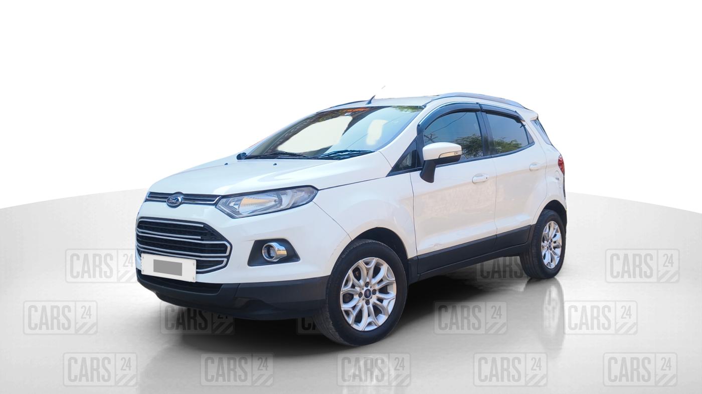 2017 Ford Ecosport TITANIUM 1.5L DIESEL, Diesel, Manual, 75,345 km, Left Front Diagonal