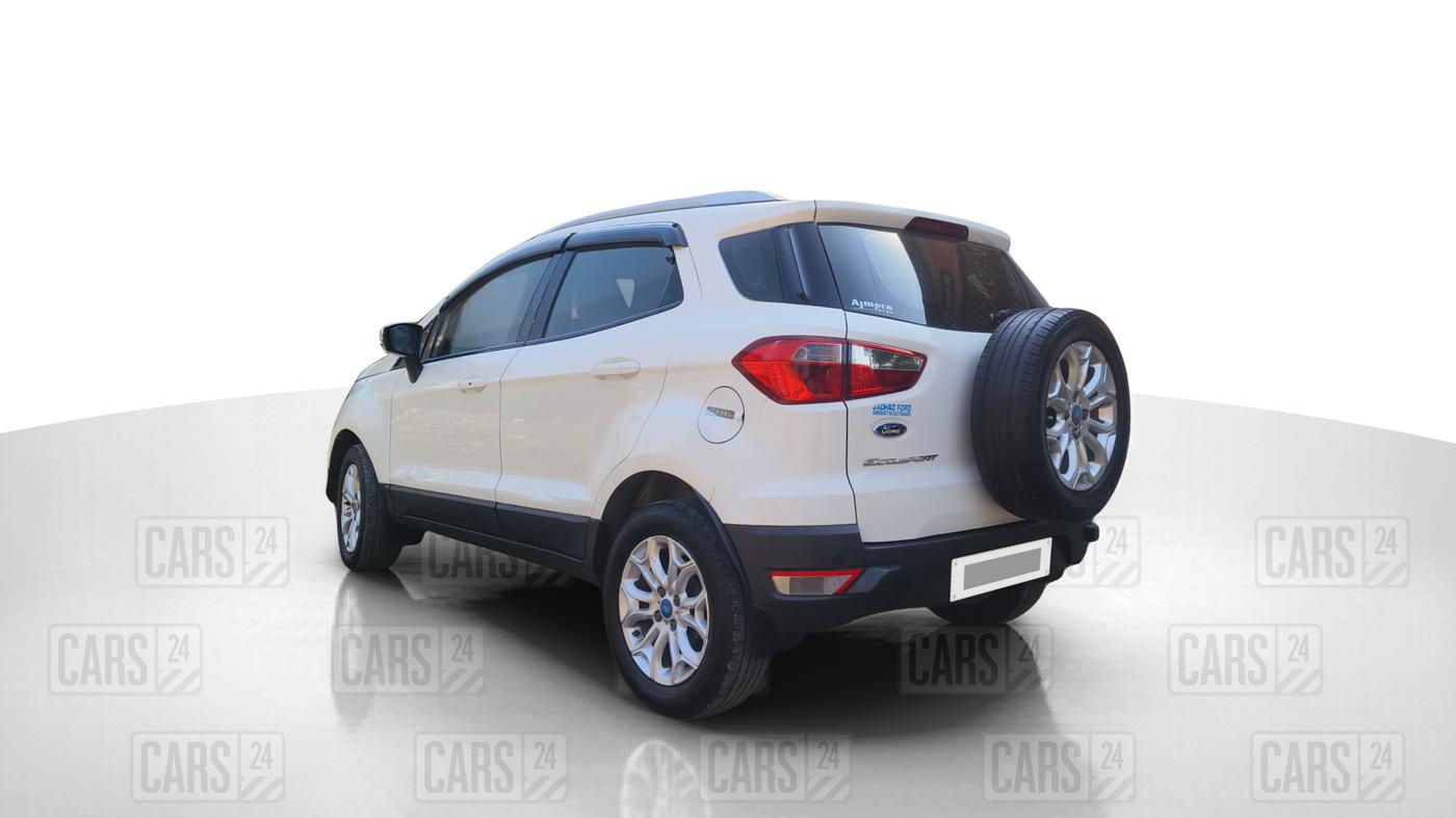 2017 Ford Ecosport TITANIUM 1.5L DIESEL, Diesel, Manual, 75,345 km, Left Back Diagonal