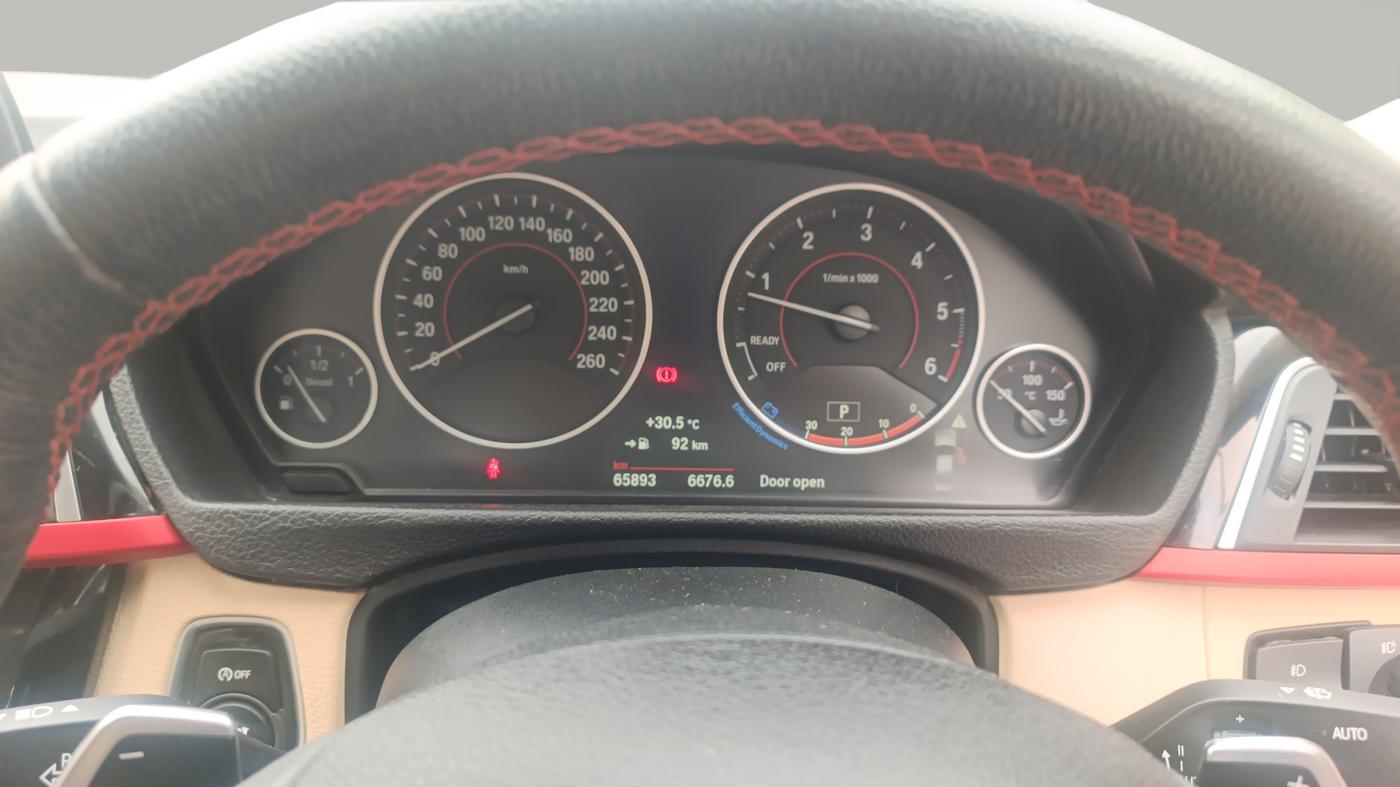 2018 BMW 3 Series 320d Sport Line, Diesel, Automatic, 65,893 km, Odometer Image