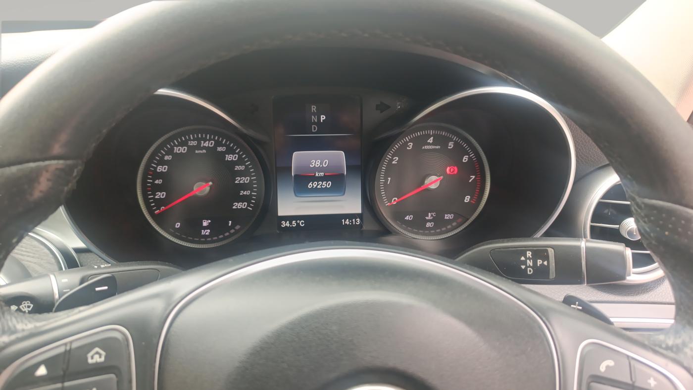 2018 Mercedes Benz C Class C 200 AVANTGARDE, Petrol, Automatic, 69,250 km, Odometer Image