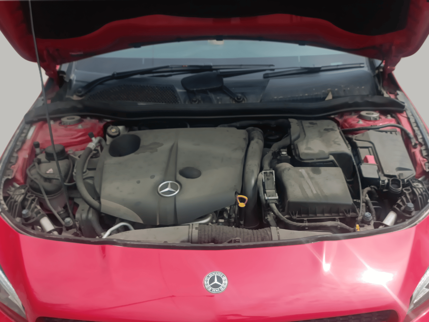 2018 Mercedes Benz CLA Class 200 CDI Sport, Diesel, Automatic, 30,598 km, Open Bonnet