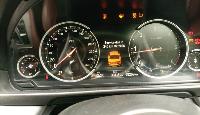 2017 BMW 5 Series 520D LUXURY LINE, Diesel, Automatic, 68,269 km, Odometer Image