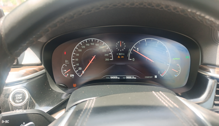 2018 BMW 5 Series 520D LUXURY LINE, Diesel, Automatic, 62,000 km, Odometer Image