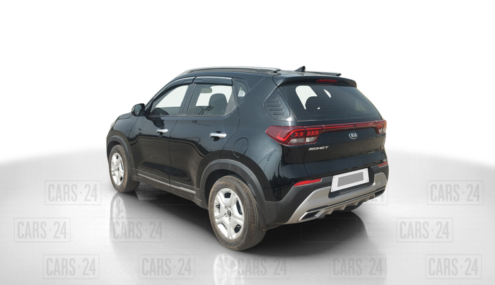 2021 KIA SONET HTX 1.5, Diesel, Manual, 39,800 km, Left Back Diagonal