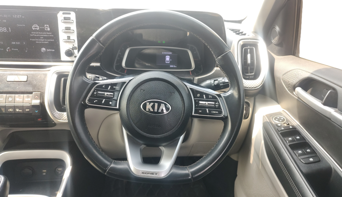 2021 KIA SONET HTX 1.5, Diesel, Manual, 39,800 km, Steering Wheel Close Up