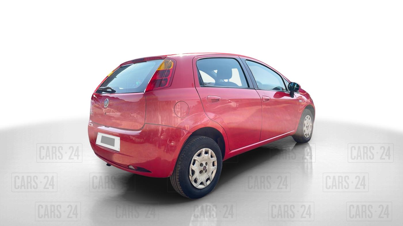 2009 Fiat Grand Punto EMOTION 1.3, Diesel, Manual, 58,407 km, Right Back Diagonal