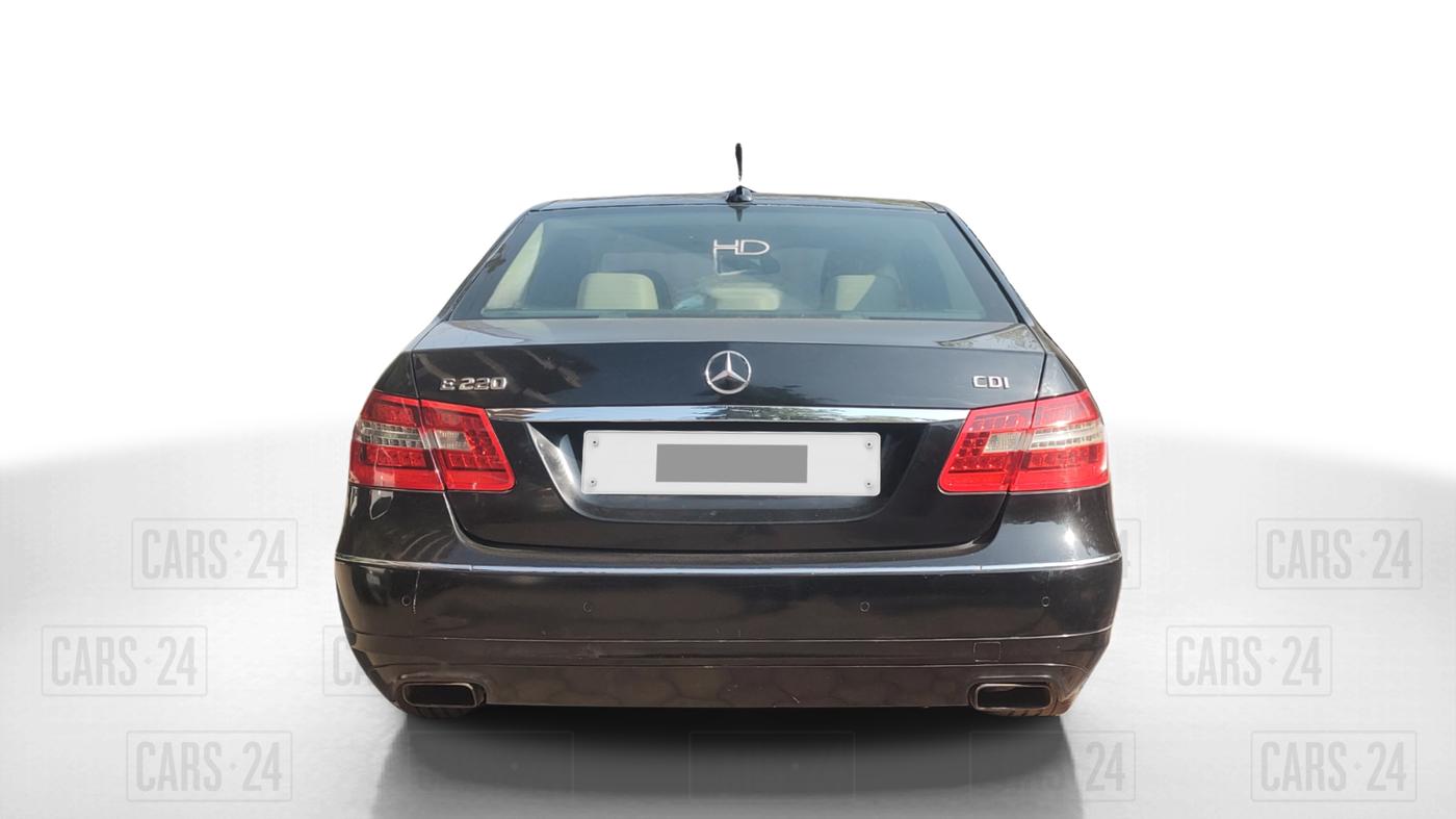 2012 Mercedes Benz E Class E 220 CDI avantgarde, Diesel, Automatic, 1,26,000 km, Back/Rear