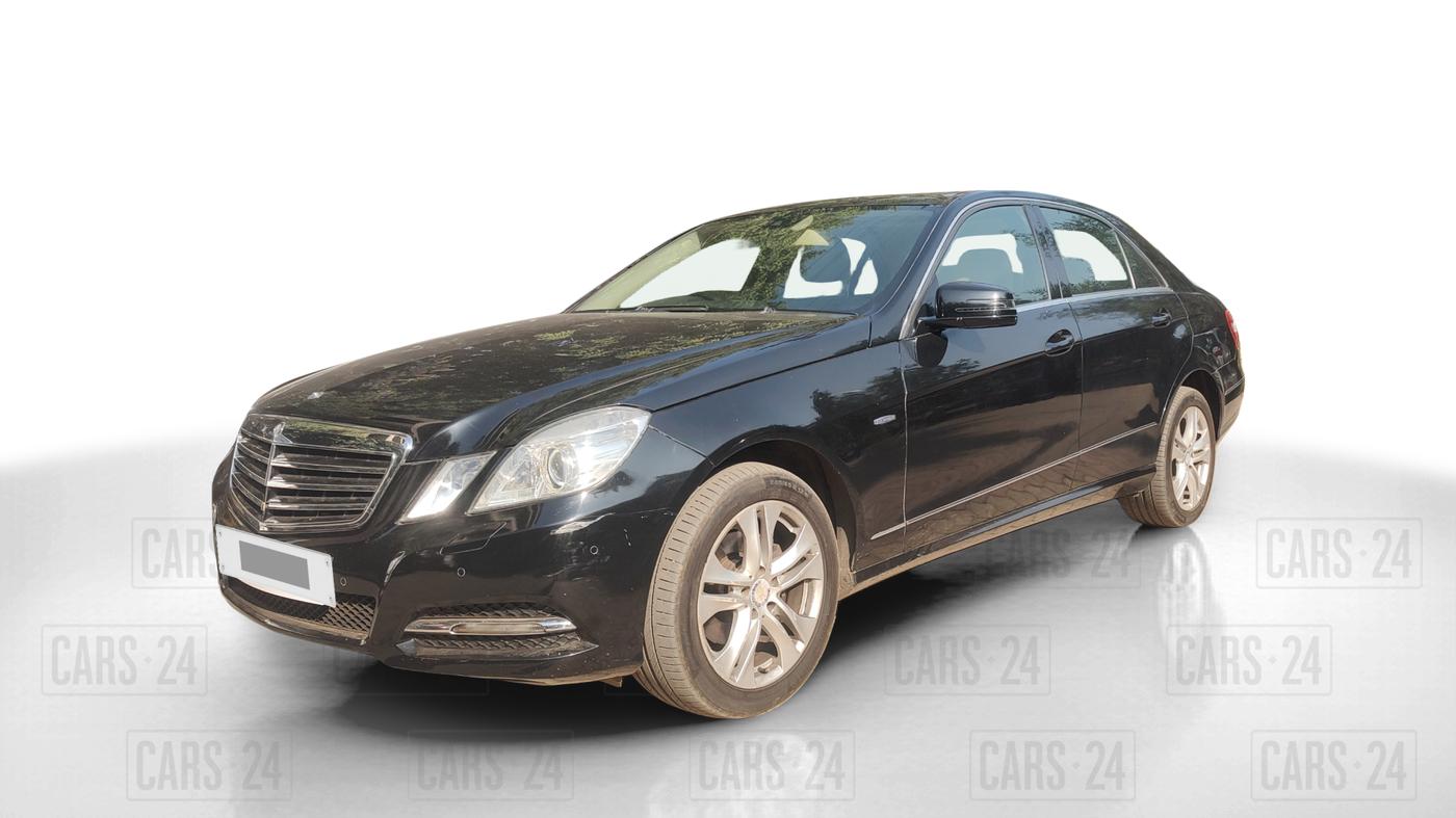 2012 Mercedes Benz E Class E 220 CDI avantgarde, Diesel, Automatic, 1,26,000 km, Left Front Diagonal