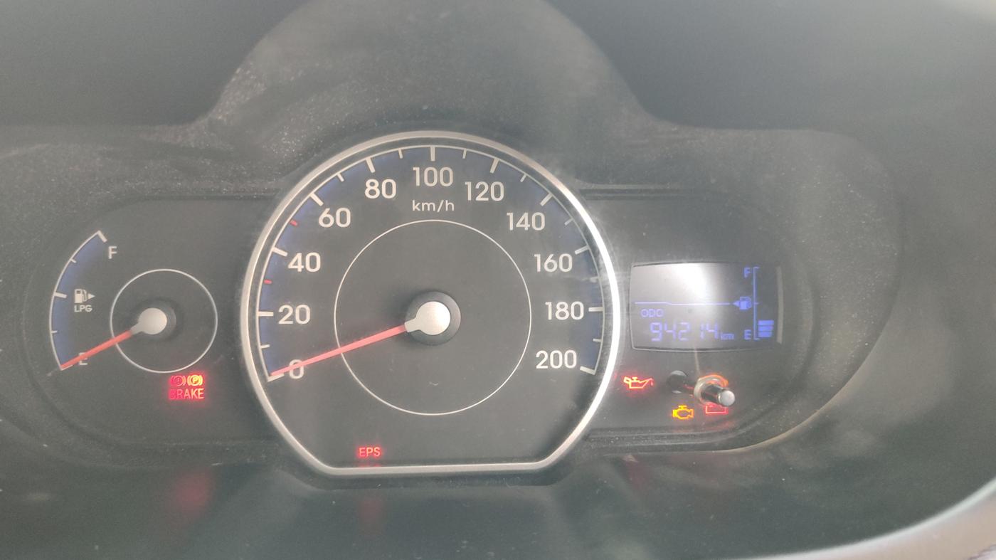 2012 Hyundai i10 MAGNA 1.1 LPG, LPG, Manual, 94,000 km, Odometer Image