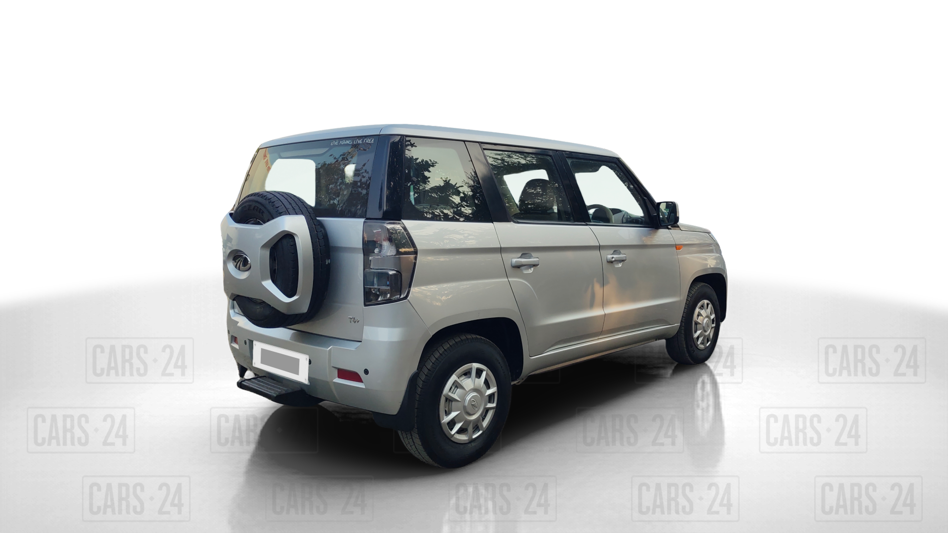 2019 Mahindra TUV300 T4 PLUS, Diesel, Manual, 75,089 km, Right Back Diagonal