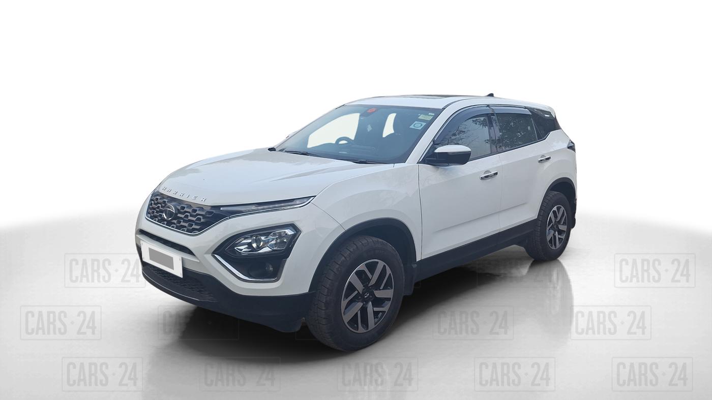2021 Tata Harrier XZA PLUS 2.0L KAZIRANGA, Diesel, Automatic, 68,625 km, Left Front Diagonal