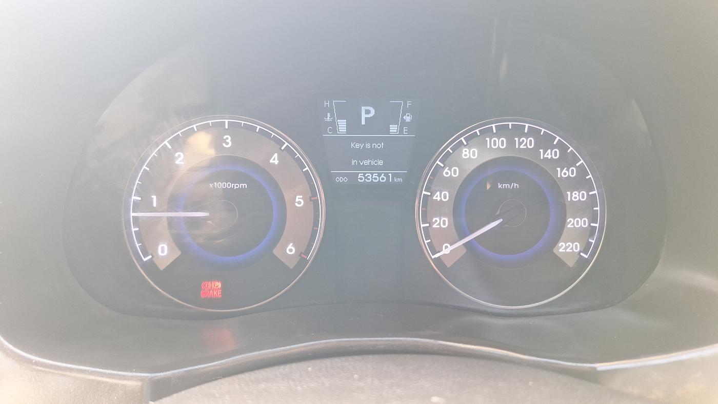 2016 Hyundai Verna FLUIDIC 1.6 CRDI SX AT 4S, Diesel, Automatic, 53,565 km, Odometer Image