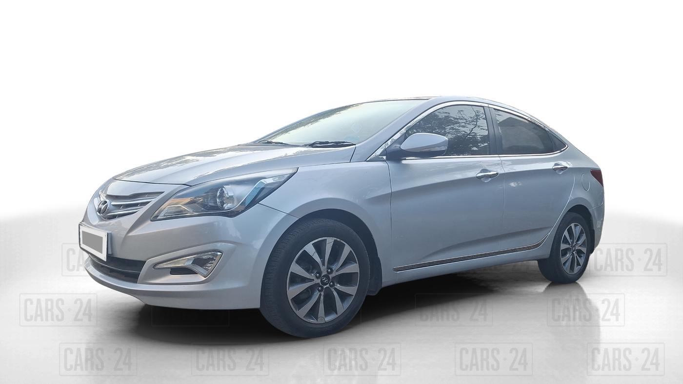 2015 Hyundai Verna FLUIDIC 1.6 CRDI S 4S, Diesel, Manual, 63,345 km, Left Front Diagonal