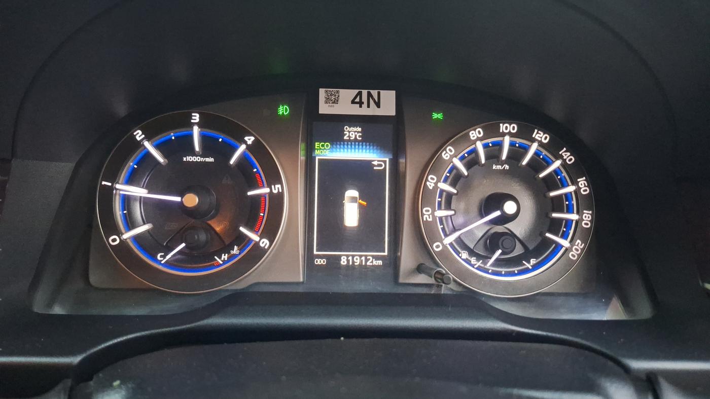 2019 Toyota Innova Crysta 2.4 VX 8 STR, Diesel, Manual, 81,912 km, Odometer Image