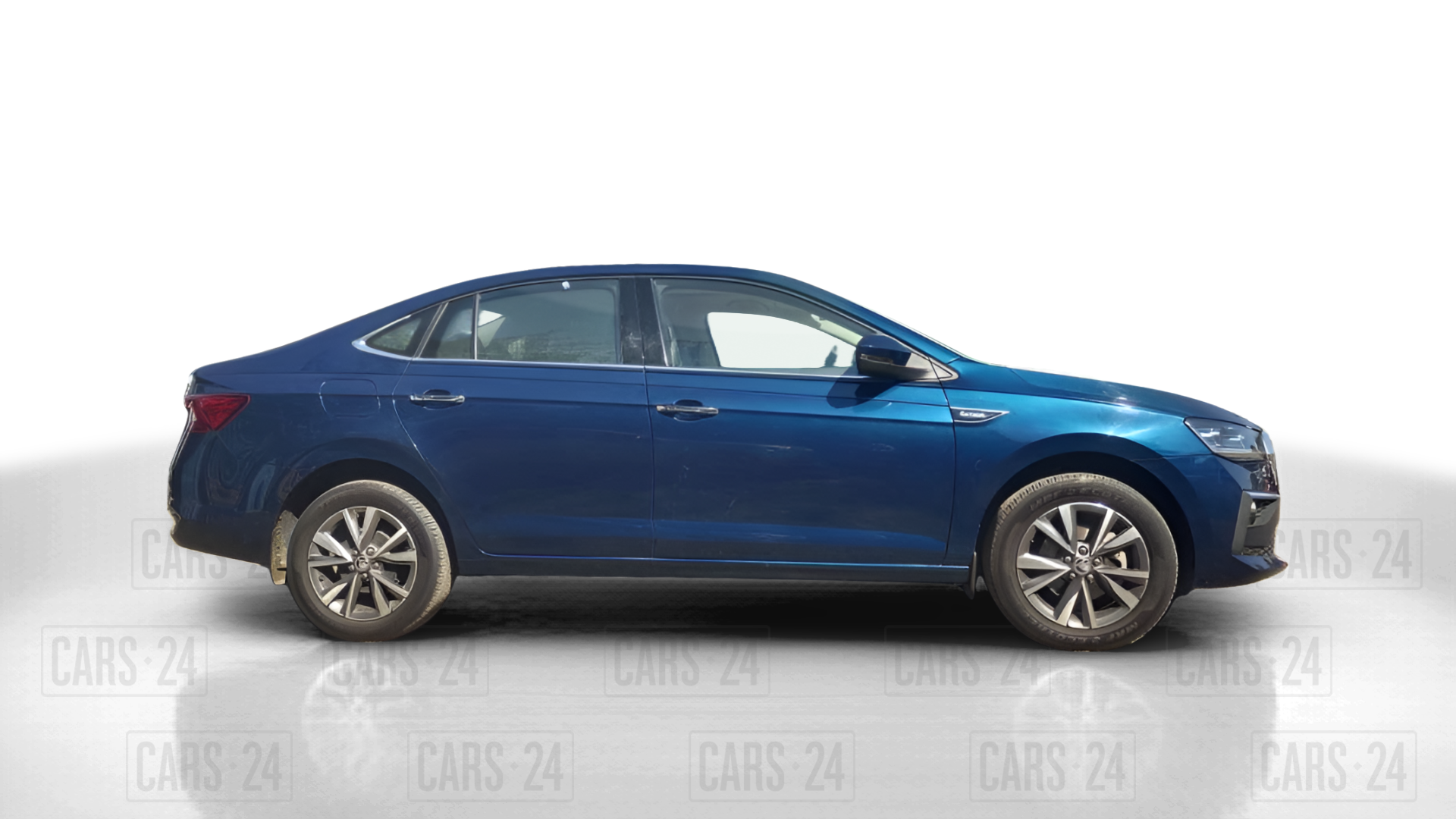 2024 Skoda SLAVIA STYLE 1.0L TSI AT, Petrol, Automatic, 5,852 km, Right Side View