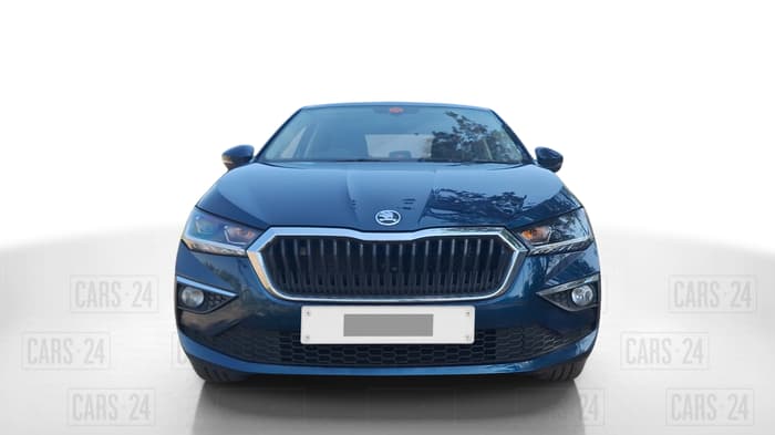 2024 Skoda SLAVIA STYLE 1.0L TSI AT, Petrol, Automatic, 5,852 km, Front