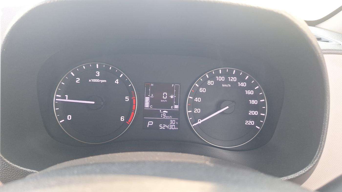 2016 Hyundai Creta SX PLUS AT 1.6 DIESEL, Diesel, Automatic, 52,420 km, Odometer Image
