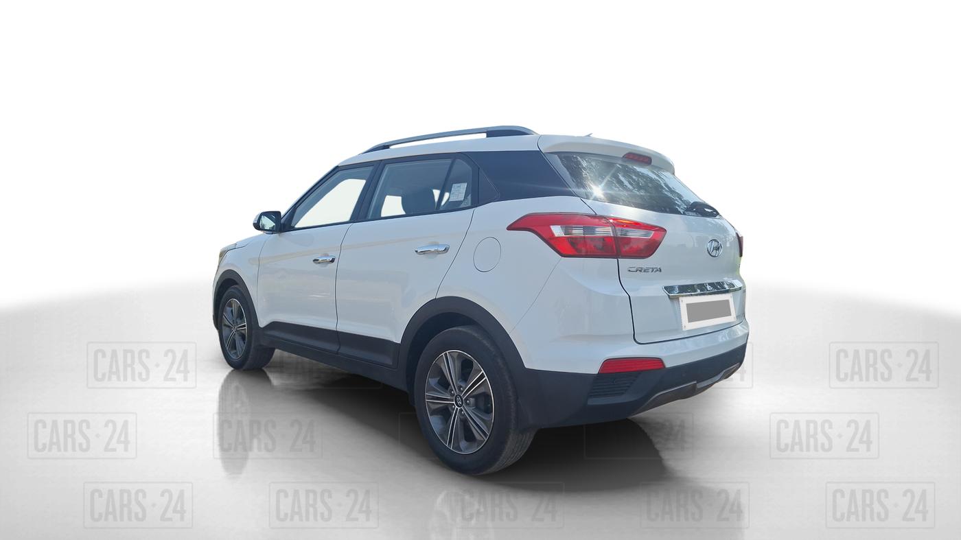 2016 Hyundai Creta SX PLUS AT 1.6 DIESEL, Diesel, Automatic, 52,420 km, Left Back Diagonal