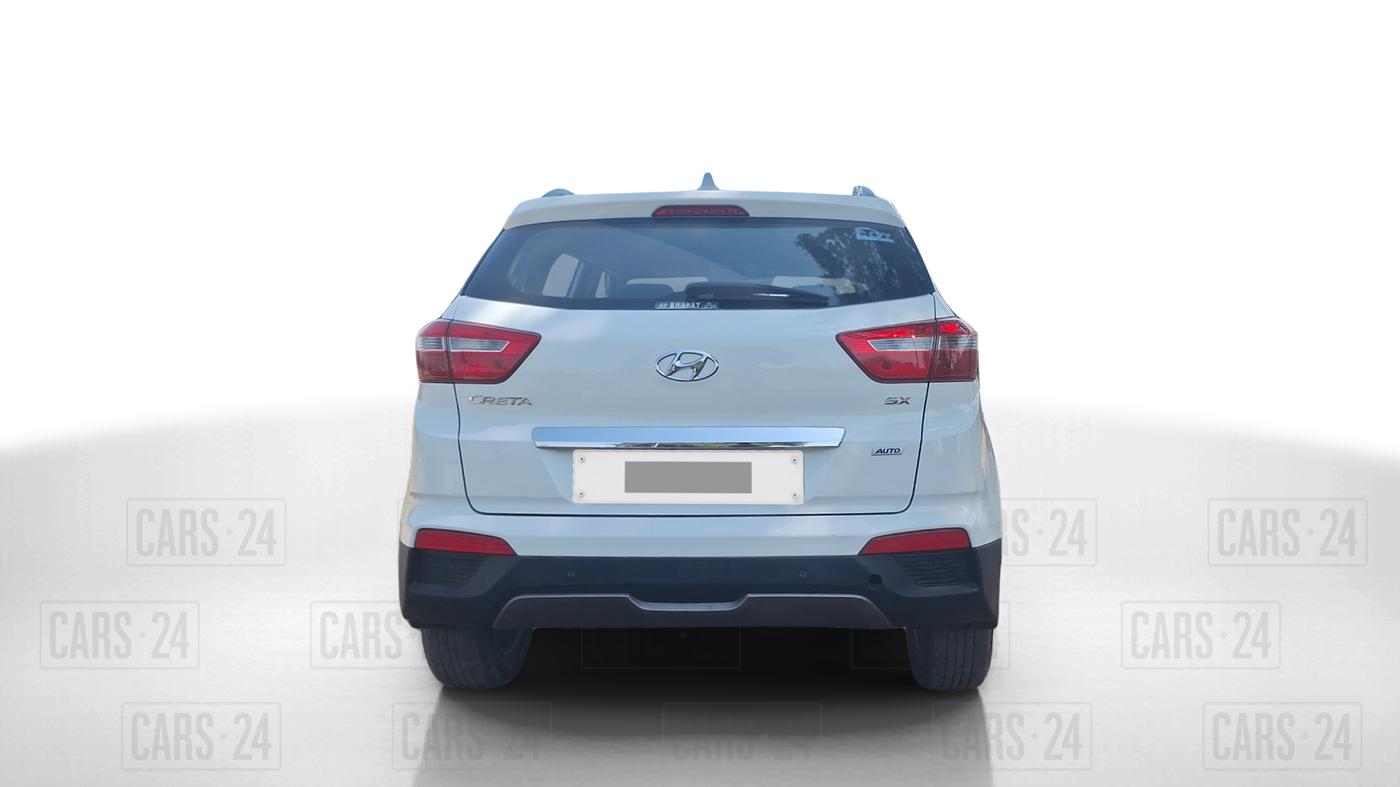 2016 Hyundai Creta SX PLUS AT 1.6 DIESEL, Diesel, Automatic, 52,420 km, Back/Rear