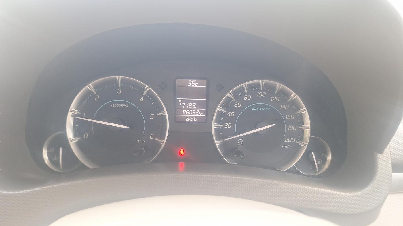 2016 Maruti Ertiga ZDI + SHVS, Diesel, Manual, 86,050 km, Odometer Image