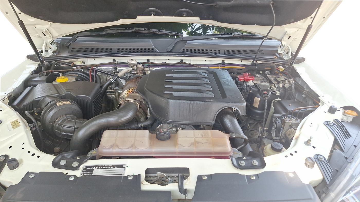 2023 Mahindra SCORPIO CLASSIC S11 7STR, Diesel, Manual, 40,388 km, Open Bonnet