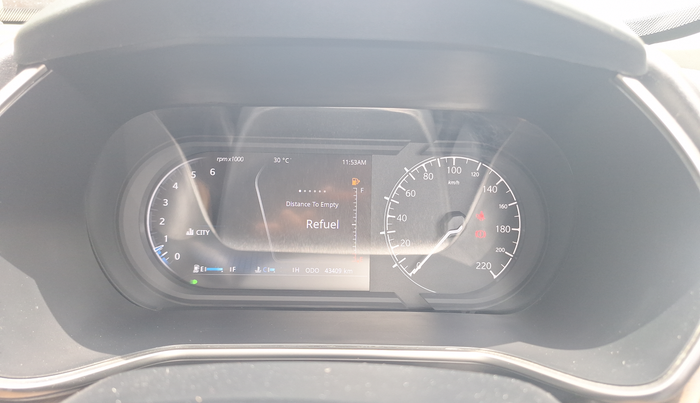 2020 Tata Harrier XZ PLUS 2.0L, Diesel, Manual, 43,414 km, Odometer Image
