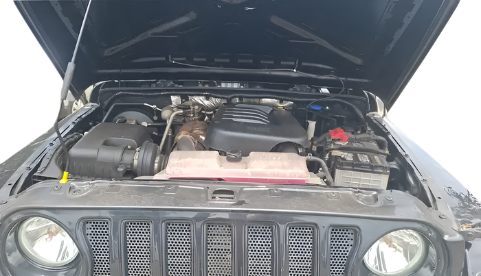 2022 Mahindra Thar LX D 4*4 MT HT, Diesel, Manual, 23,047 km, Open Bonnet