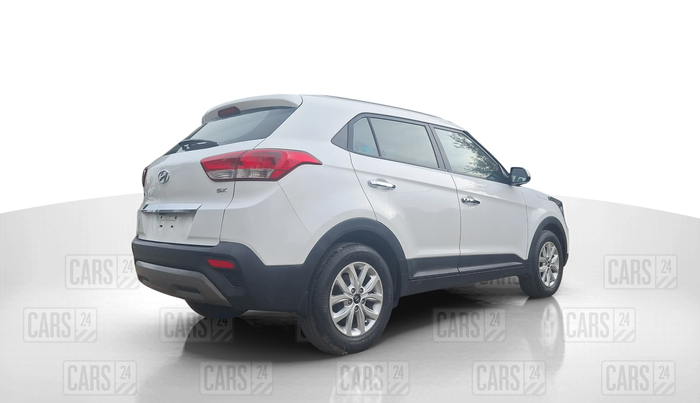 2018 Hyundai Creta SX 1.6 DIESEL, Diesel, Manual, 86,247 km, Right Back Diagonal