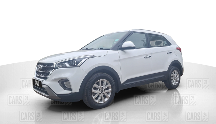2018 Hyundai Creta SX 1.6 DIESEL, Diesel, Manual, 86,247 km, Left Front Diagonal