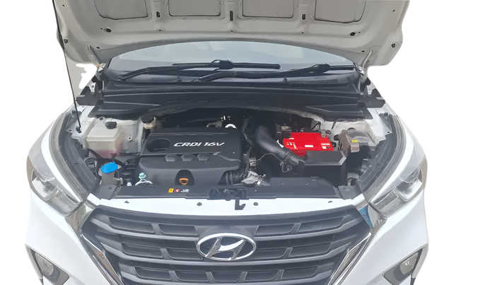 2018 Hyundai Creta SX 1.6 DIESEL, Diesel, Manual, 86,247 km, Open Bonnet