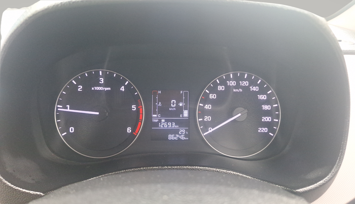 2018 Hyundai Creta SX 1.6 DIESEL, Diesel, Manual, 86,247 km, Odometer Image