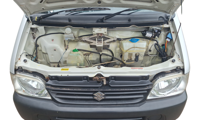 2015 Maruti Eeco 5 STR WITH A/C+HTR, Petrol, Manual, 46,217 km, Open Bonnet