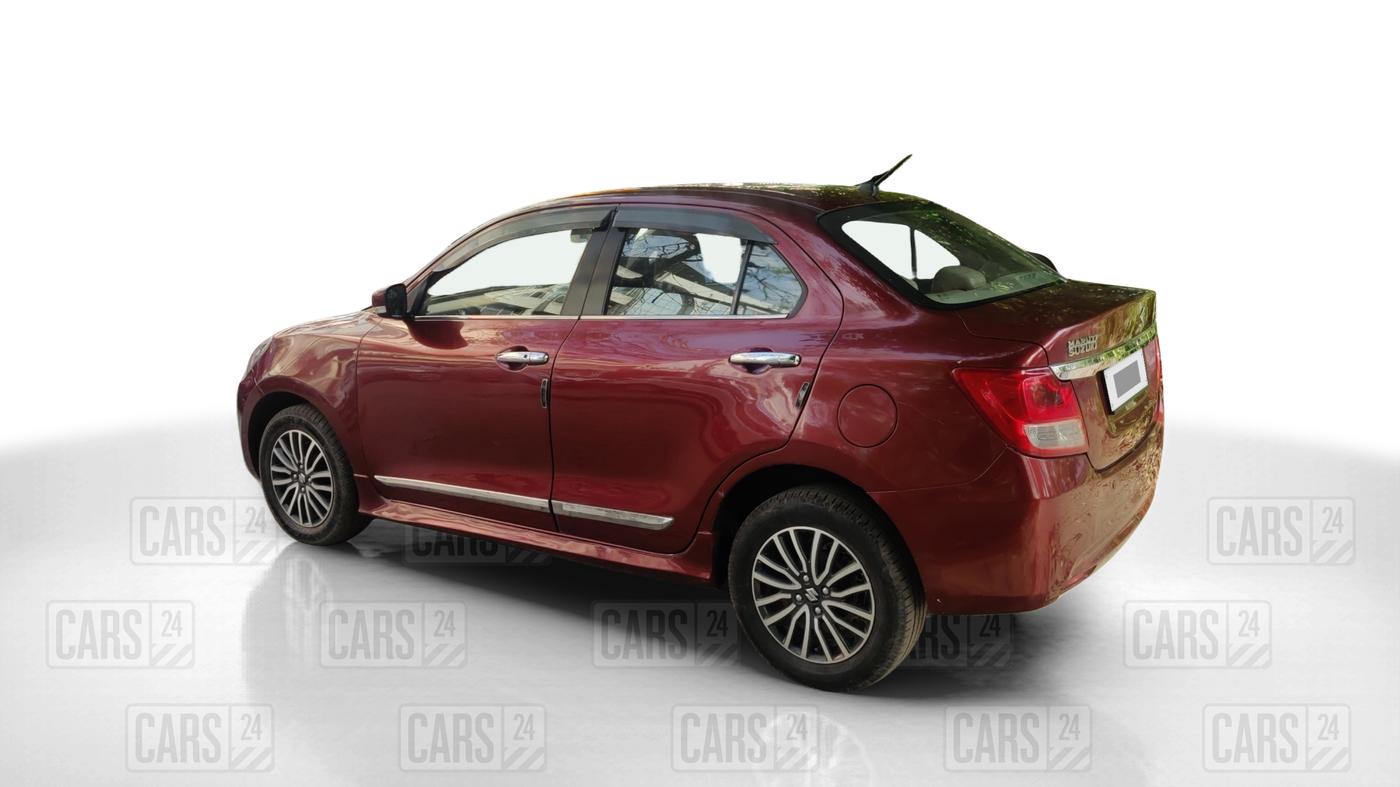 2017 Maruti Dzire ZXI PLUS AMT, Petrol, Automatic, 26,308 km, Left Back Diagonal
