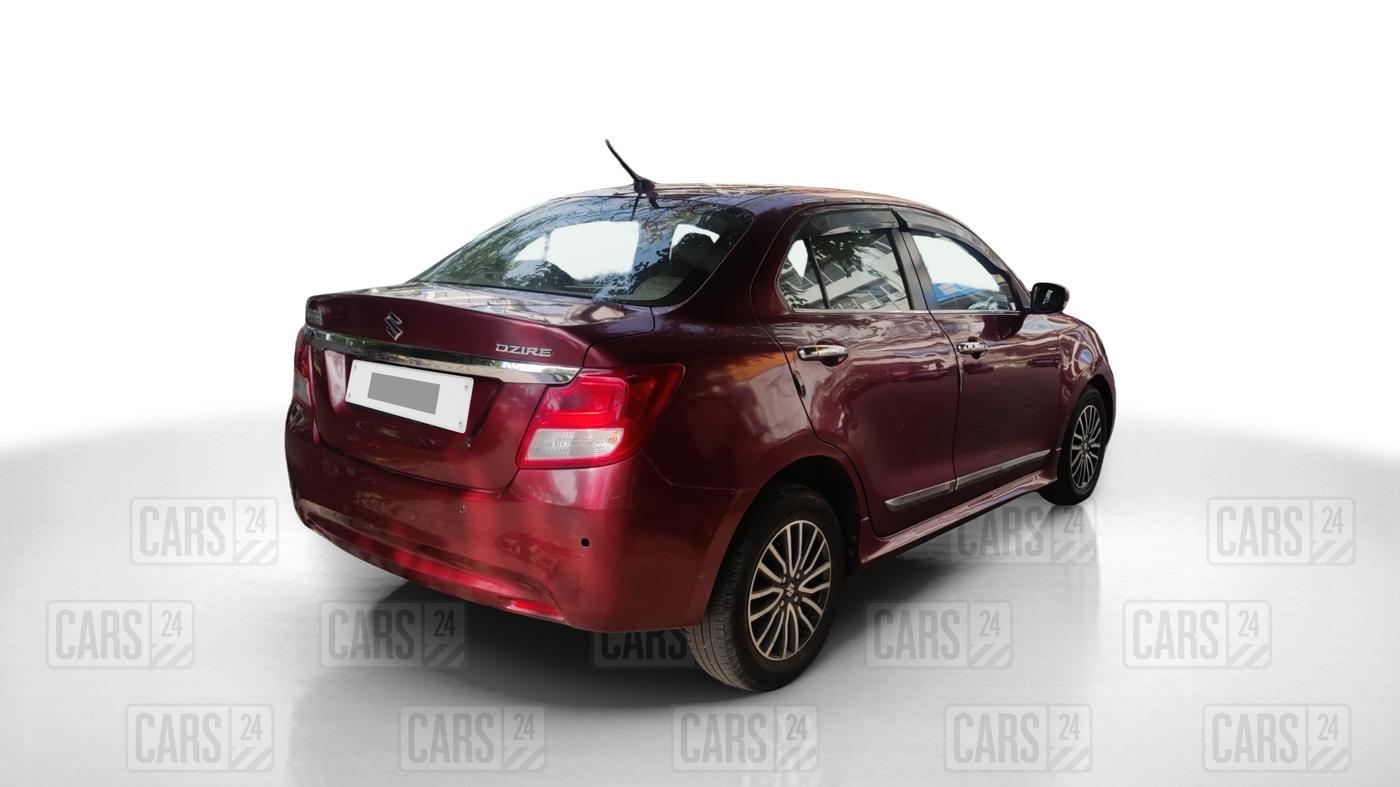 2017 Maruti Dzire ZXI PLUS AMT, Petrol, Automatic, 26,308 km, Right Back Diagonal